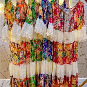 Bohemian Dress .